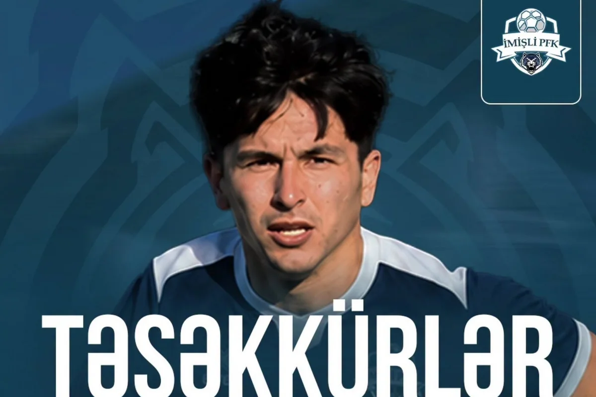 "İmişli" futbolçu Abbas Ağazadə ilə vidalaşıb