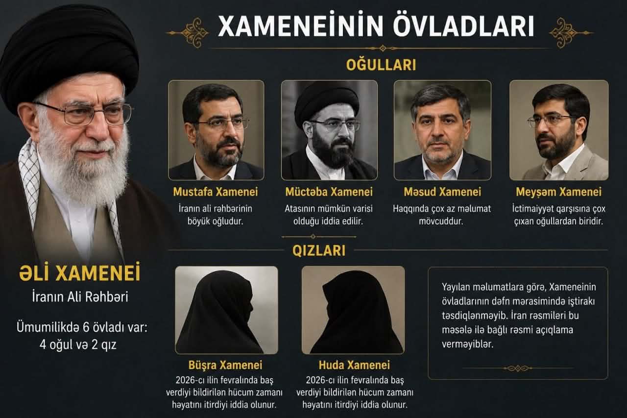 Övladları Xameneyinin vida mərasiminə qatılmadılar