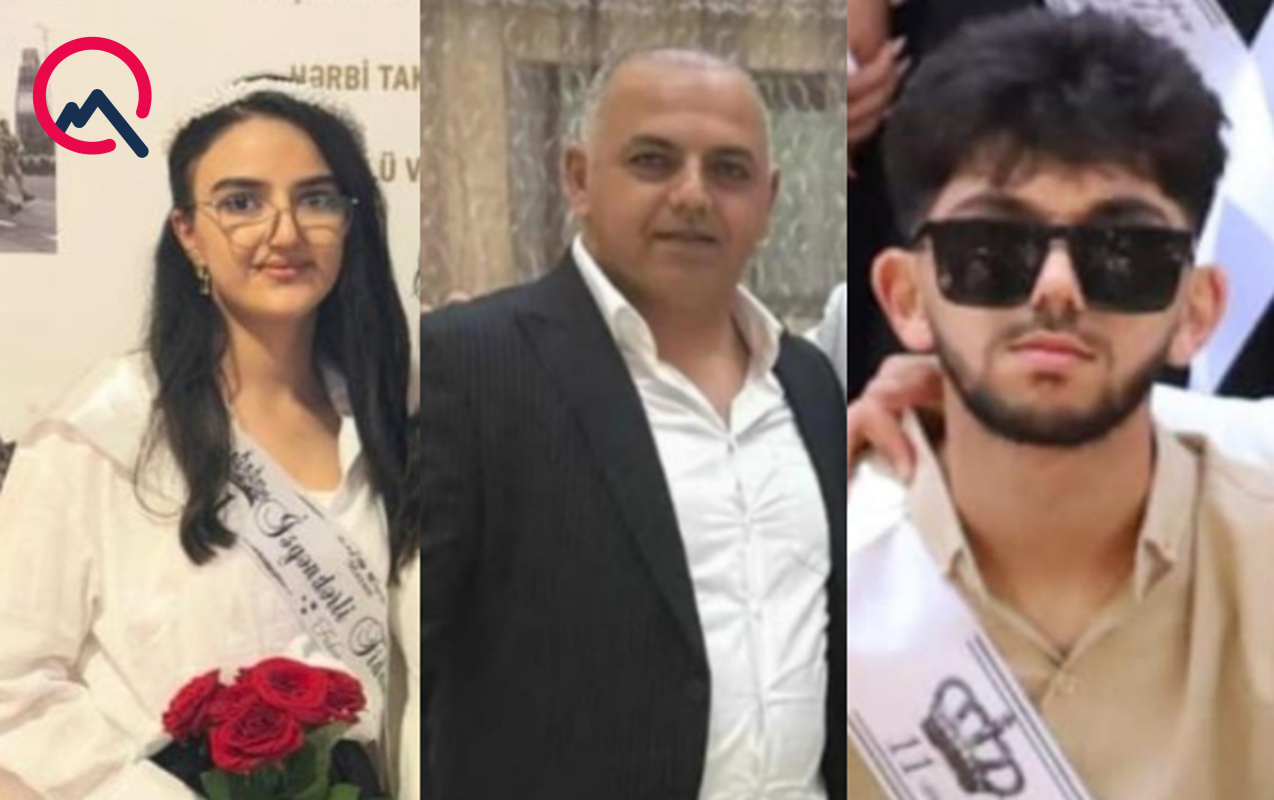 Ağdamda faciəvi şəkildə həlak olan ailənin fotosu