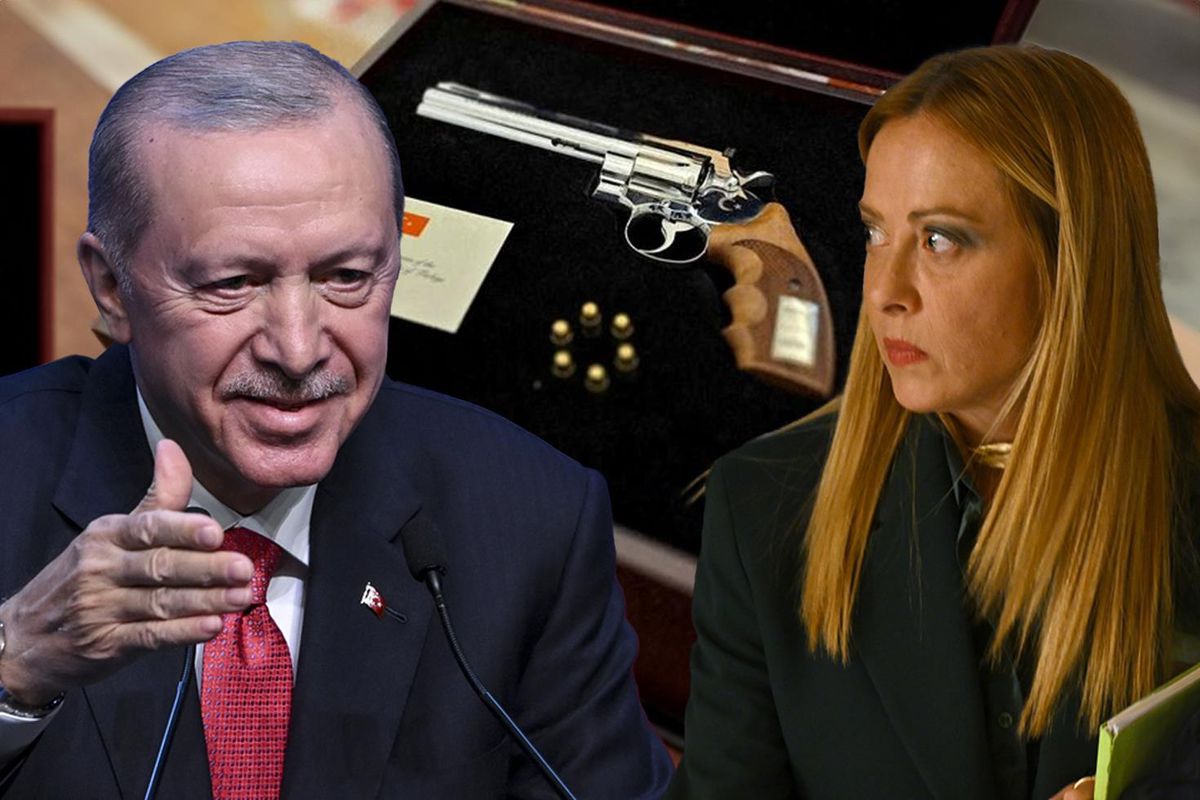 Ərdoğanın hədiyyəsi Avropada gündəm oldu: Meloninin qərarı diqqət çəkib - FOTOLAR
