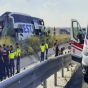 Türkiyədən İraqa gedən avtobus aşdı - 40 nəfər xəsarət aldı