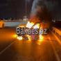 Bakıda avtomobil iki yerə bölündü - Ağır qəza+VİDEO